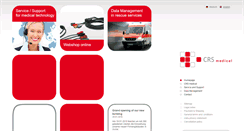 Desktop Screenshot of crs-medical.com
